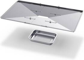 20-23.5 Geesta 445027076042 Bbq Grill Grease Tray Set Inches