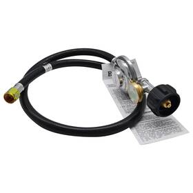 920520100 Geiparts 3 Feet Propane Regulator Hose With Tank Gauge Universal Grill Regulat
