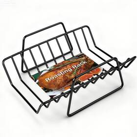 Gestone 717661912428 Roasting Rack For Turkey Non-stick Safe Coating Heavy-duty R