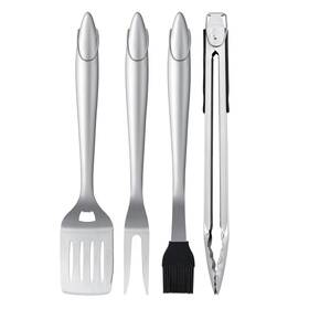 Bbq-035 Gffboos Professional Accessories Extra 18-inch Heavy Duty Bbq Tool Set Long Grill