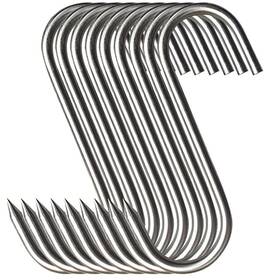 Ass1 Gflyyue Meat Hooks 20pcs Premium Stainless Steel Butcher Hook Smoking Pro