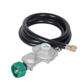 Qcc1 Ggc 778197569906 5ft Two Stage Propane Regulator With Hose Dual Qcc1/