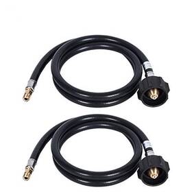 Qcc1 Ggc 778197570896 4 Feet Rv Propane Pigtail Hose Connector With Acme And A 1/4ftft Inver