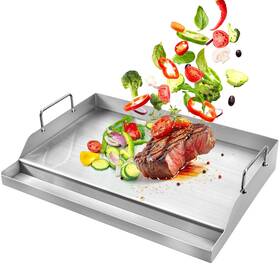 Xgg02-m Ggc Stainless Steel Griddle For Gas Grills Universal Flat Top St