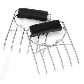 25330 Giaskitchen 810035956599 Meat Claws 5 Inch X1 X6 Silver