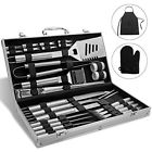 Gl-70733 Monbix Bbq Grill Accessories Piece Stainless Steel Utensils Heavy
