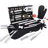 Gl-80633 Albessel Professional Bbq Grill Tool Set Stainless Steel 689720685942
