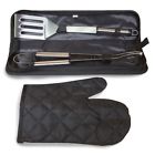Gm19211 Stainless Steel Bbq Tool Set Oven Mitt 633944009749
