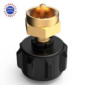 2c-xhc9-4tci Gogoonike Propane Refill Adapter 1 Lb Tanks Cylinder Coupler Qcc1 Type1 1lb 20lb