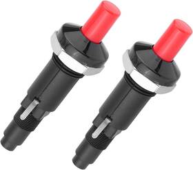 F10427 Gosknor 2pcs Piezo Spark Igniter Two Fire Outlets Plastic Bbq Grill Push Button