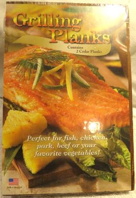 11104 Great Lakes Grilling Co. Greatlakes - 7 7/8 Inch By 5 1/4 Cedar Planks 2 Pack Usa