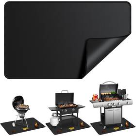 Gribuddy 742939803436 Large 75 X 40 Inch Under Grill Mats For Outdoor Double-sided F