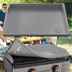 Bht22 Griddle Cover Mat 22 Inch Blackstone Silicone Grill Heavy Duty Food-grade Rust Protector