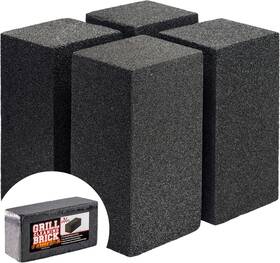 Grill Accessories 313020015085 Heavy Duty Cleaning Brick Bulk 4 Pack. Pumice Stone Cleaner Tool Cleans A