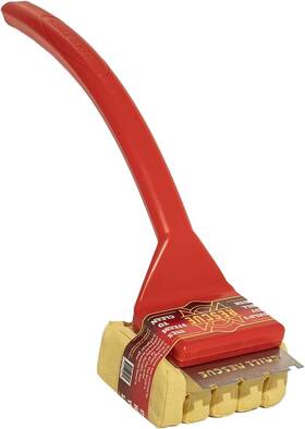 Grill Rescue 810113230085 Stainless-steel Grates Barbecue Cleaner Grate Brush With Scraper