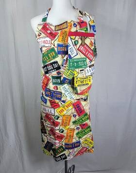 Grilla Gear 719812091105 Apron Oven Mitt Set Vintage Barbecue Bbq Grilling Dad Grandpa Gift