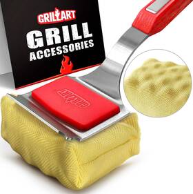 Grillart 726084176782 Grill Brush Bristle Free. Steamwizards Bbq Replaceable Cleaning Head U