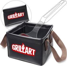 Grillart 744759149077 Grill Brush Bristle Free Soak Basin Perfect Partner For Steamwizards