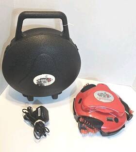 Bun101-red-2024 Grillbot New Automatic Bbq Grill Cleaning Brush Robot Case Nylon Brushes 154