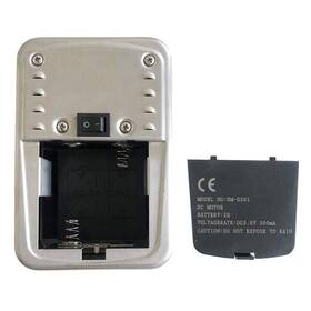 Ss304 Grilljob 783907704393 Universal Stainless Steel 304 Quiet Battery Powered Motor Silver