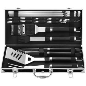 Cm-c21-pp Grilljoy Bbq Accessories Grill Tools Set - 22pcs Stainless Steel Barbecue Access