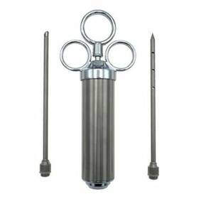 Grillmark 843518072004 Grill Mark Stainless Steel Season Injector 2 Oz