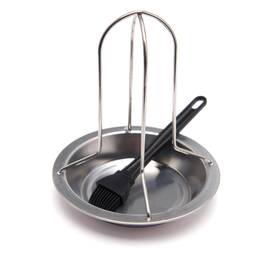 Grillpro 060162413339 41333 Stainless Steel Chicken Roaster