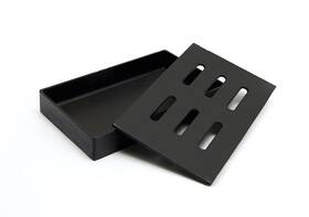 00150 Grillpro 885546987424 Cast Iron Smoker Box Black 5 Inch L X 1.5 H 8 W