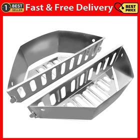 Grillvana 313045010027 Stainless Steel Charcoal Basket- Bbq Grilling Accessories For Grills And 22 Inch