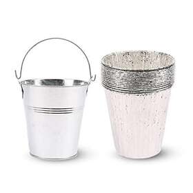 Grisun 791315571445 Grill Drip Grease Bucket And 15-pack Liners For Traeger Pit Boss Camp Chef O