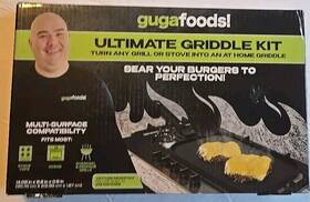 Gugafoods 740275301777 Guga Food Ultimate Griddle Kit Grill /stovetop Christmas Gift Holiday