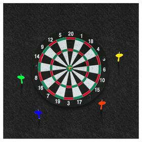 Qun-hahafelt-114 Hahafelt Dart Board Backing Felt Wall Tiles Cork Backer Alternative Self-ad