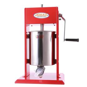 Cv-1001812013 Hakka Brothers 22 Lbs 10 Liter Sausage Stuffer 2 Speed Stainless Steel Vertical Meat