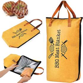 Hakpnew 744110744569 Bbq Grilling Accessories Barbecue Smoker Blanket Reusable For Resting