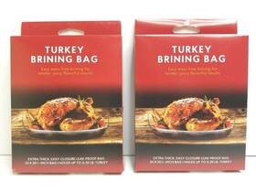 22052 Harold Import Company 2 Turkey Brining Bag Hic Flavor Up To 20 Lb Holiday Thanksgiving Hot Dinner Bird