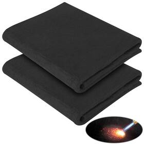 Ipus-fhm-50x60-5 Hasslickit Fireproof Welding Blanket 2-pack 20 X 24 In 5mm Carbon Felt Heat Shield Sol