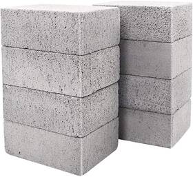 Hatoku 726084356320 8 Pack Grill Cleaning Brick Heavy Duty Pumice Stone For Cleaning. Commercial