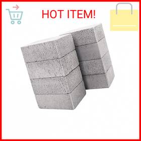 Hatoku 726084912427 8 Pack Grill Cleaning Brick Heavy Duty Pumice Stone For Cleaning. Commer
