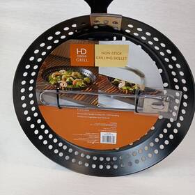 Hd Designs Grill 041226057379 Non-stick Grilling Skillet 12 In Removable Handle