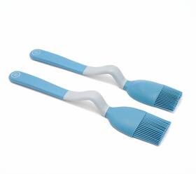 Henning Lee 736649839649 Pack Of 2 Silicone Basting Brushes Cavity Brush And Standard