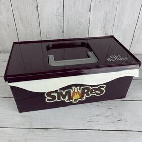 Hershey 076903062544 Girl Scouts Sftmores Smores Caddy Carry Case And Organizer Camping Box
