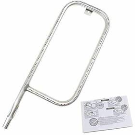 H4011862 Hisencn 20.5 Inch Stainless Grill Burner Tube 60041 41862 For Weber Q200 Q220 Q2000 Q2200