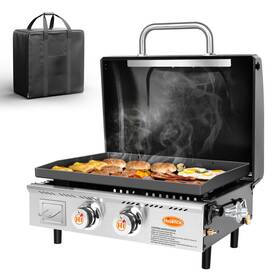 Hsg2202hpro.hib Hisencn Portable Griddle For Outdoor Tabletop Countertop Kitchen Tailgating Rv -