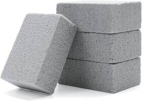 Hokilands 711181035841 Magic Blackstone Griddle Scraper 4 Pack Gray Stone Cleaning Block Clean Brick Fo