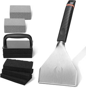 Nga2-b Homenote Griddle Cleaning Kit For Blackstone Professional Silver
