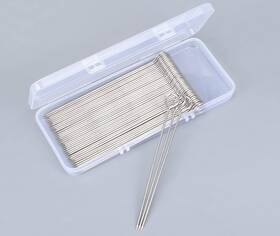 Honshen 711796625871 Turkey Lacers For Trussing 50pcs 6 Inches Stainless Steel Skewers With