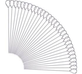 Honshen 711796625949 30 Pcs 6 Inches Turkey Lacers For Trussing Stainless Steel Ske