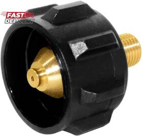 Qcc1 Hooshing 445037865803 Propane Gas Fitting Adapter With 1/4 Inch Npt Male Pipe Thread Pa
