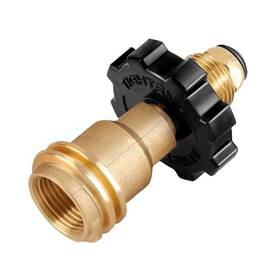 Qcc1 Hooshing 761882350590 Universal Fit Propane Tank Adapter Converts Pol Lp Service Valve To