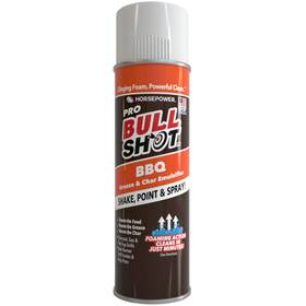 18252 Horsepower Bull Shot Bbq Made In The Usa Foaming Action Grill Cleaner